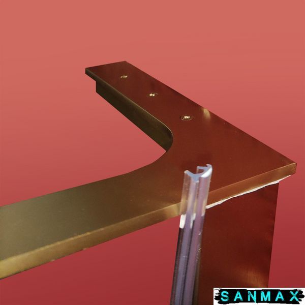 Душова перегородка Koer SR SP02-100x200-TR-12 Walk-In проз.скло Easy Clean 8мм, Матове Золото (KR5396) KR5396 фото