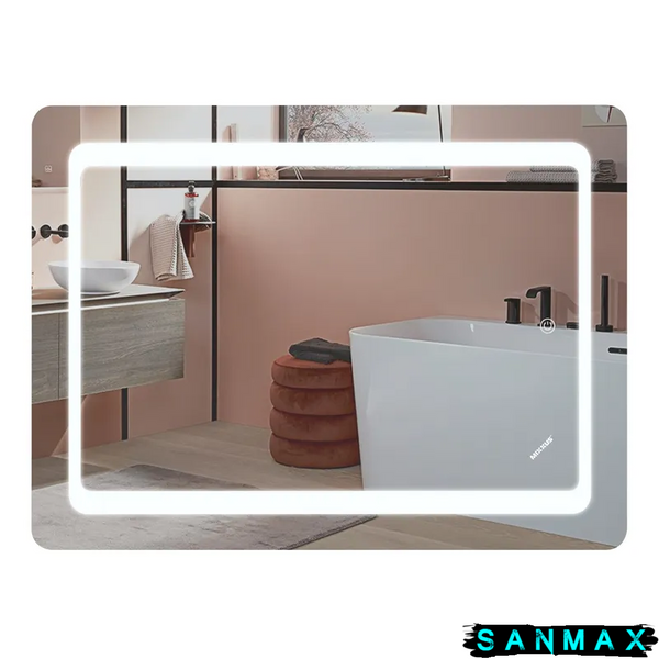 Дзеркало Mixxus Twee MR09-50x80-Reverse з Led Touch, Anti-fog, димером, регулюванням яскравості (MI6930) MI6930 фото
