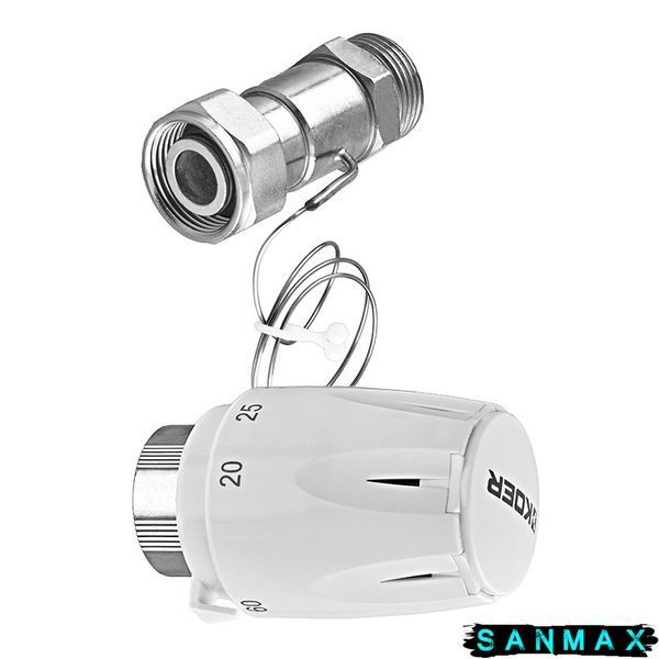 Термоголовка з проточним сенсором M30x1.5 Koer KR.1337 (KR5219) KR5219 фото