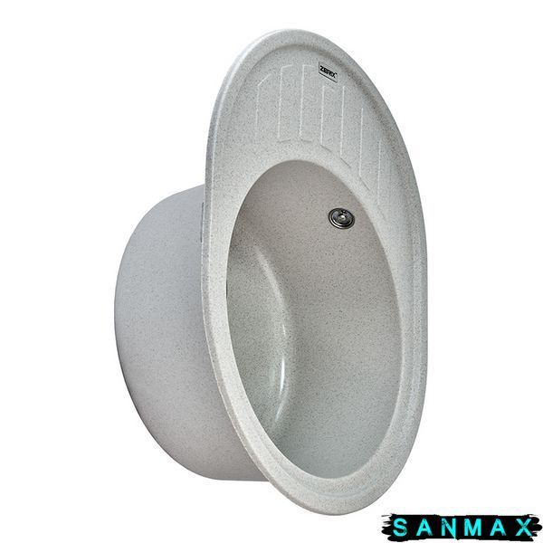 Мийка кухонна Zerix ZS-6250R-07 Мармур (ZX4550) ZX4550 фото