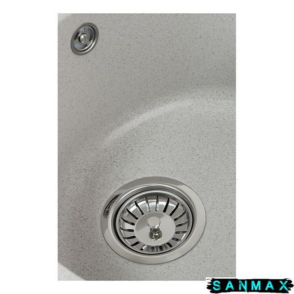 Мийка кухонна Zerix ZS-6250R-07 Мармур (ZX4550) ZX4550 фото