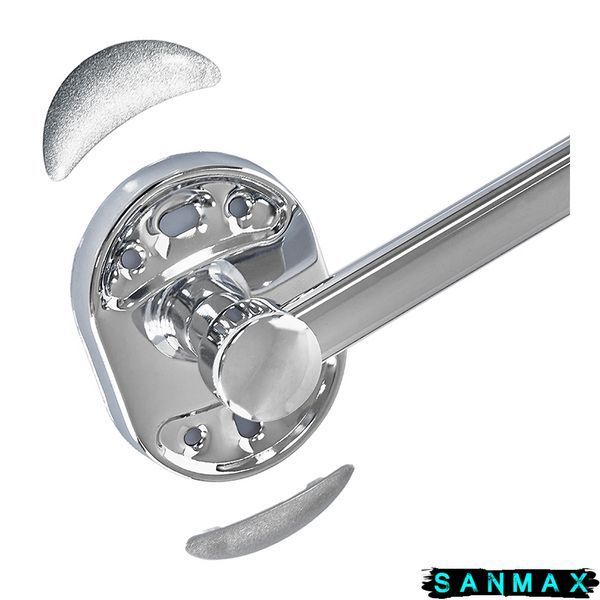 Планка з 3-ма рухливими гачками Zerix AFB-0115-3 (ZX5051) ZX5051 фото