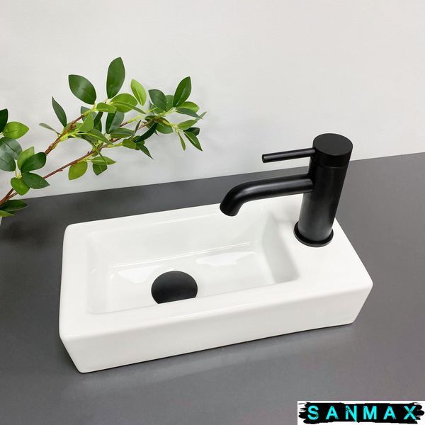 Умивальник накладний Vbi Komo L Білий VBI-015602 фото