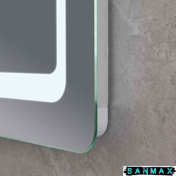 Дзеркало Mixxus Twee MR09-50x80-Reverse з Led Touch, Anti-fog, димером, регулюванням яскравості (MI6930) MI6930 фото