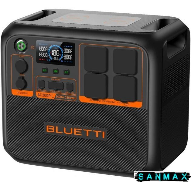 Зарядна станція Bluetti AC200PL 2400 Вт, 2304 Вт/год (BL0556) BL0556 фото