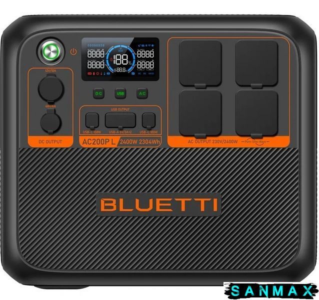 Зарядна станція Bluetti AC200PL 2400 Вт, 2304 Вт/год (BL0556) BL0556 фото