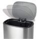 Відро для сміття з плавним закриттям овальне Mixxus Premium Diverse-TC0105 SS Color 5л колір наржавійка (MI7078) MI7078 фото 6