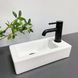 Умивальник накладний Vbi Komo L Білий VBI-015602 фото 1