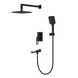 Вбудована душова система Koer KB-66009-05 3 функції (Колір чорний) (KR6020) KR6020 фото 1