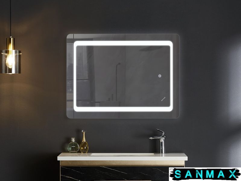 Дзеркало Mixxus Twee MR09-50x80-Reverse з Led Touch, Anti-fog, димером, регулюванням яскравості (MI6930) MI6930 фото