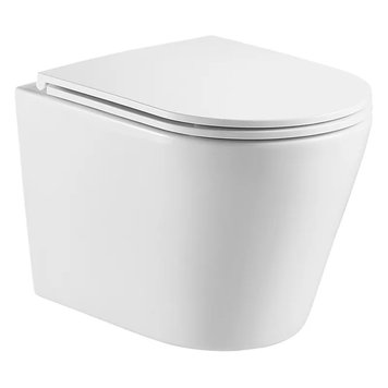Унітаз підвісний Mixxus Premium Bevel-0301-R 515x355x365mm, система змиву Rimless (MP6470) MP6470 фото