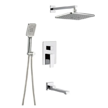 Вбудована душова система Mixxus Premium Mark 009 Box Хром (MI6640) MI6640 фото