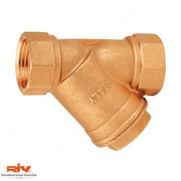 Фільтр латунний грубої очистки 1/2 RIV2500 Cellini (RIV2500) RIV2500 фото