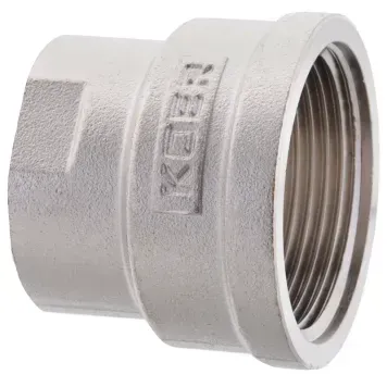 Муфта нікельована 1х1 1/2 Koer KF.C1016 (KR3239) KR3239 фото
