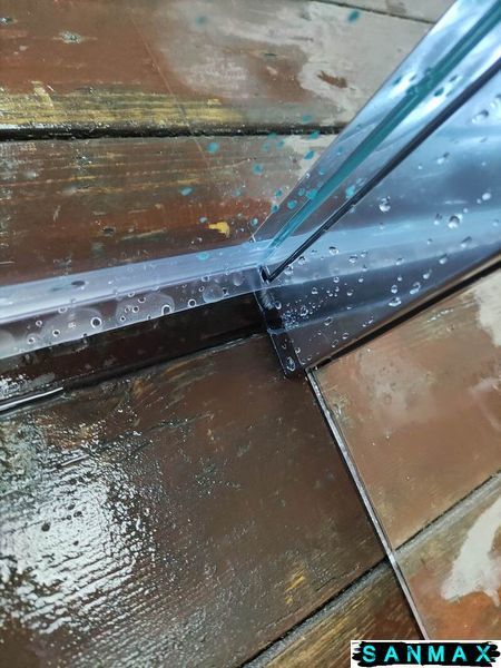 Душова перегородка Koer SR SP03-120x200-TR-01 Walk-In прозоре скло Easy Clean 8мм, хром (KR5398) KR5398 фото