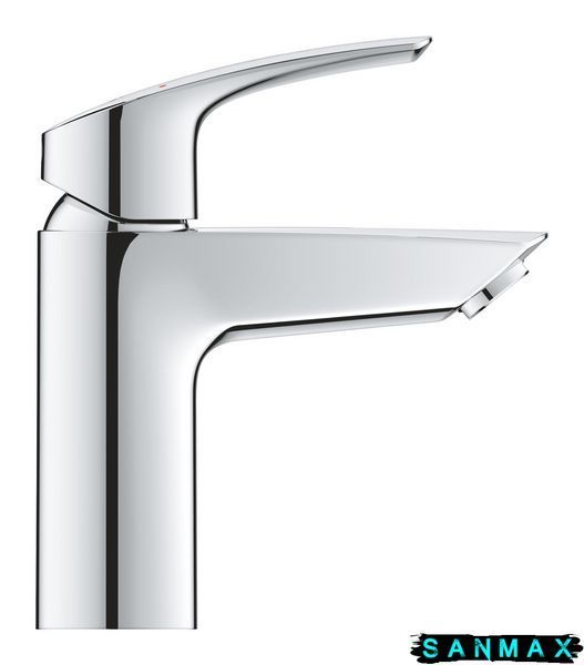 Одноважільний змішувач для умивальника S-Size Grohe Eurosmart New з натискним донним клапаном (23922003) 23922003 фото