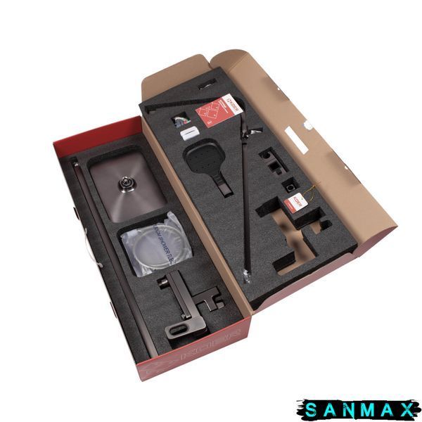 Душова система зі змішувачем Koer KB-56031-07, 3 функції Графіт (KR5440) KR5440 фото