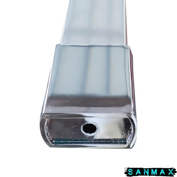 Душова перегородка Koer SR SP03-120x200-TR-01 Walk-In прозоре скло Easy Clean 8мм, хром (KR5398) KR5398 фото