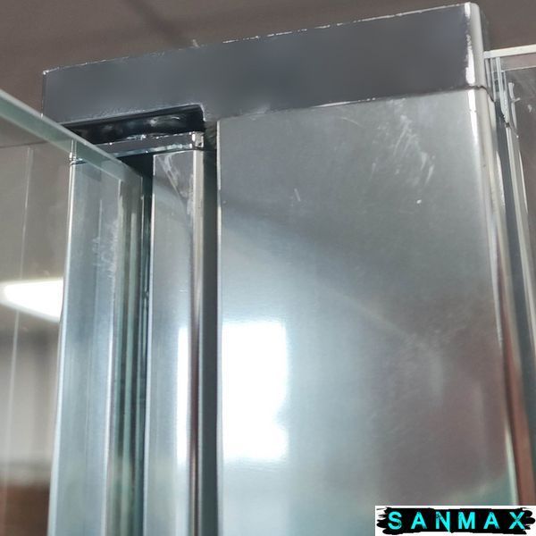 Душова перегородка Koer SR SP03-120x200-TR-01 Walk-In прозоре скло Easy Clean 8мм, хром (KR5398) KR5398 фото