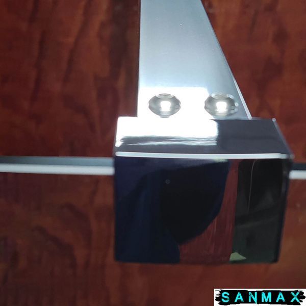 Душова перегородка Koer SR SP03-120x200-TR-01 Walk-In прозоре скло Easy Clean 8мм, хром (KR5398) KR5398 фото