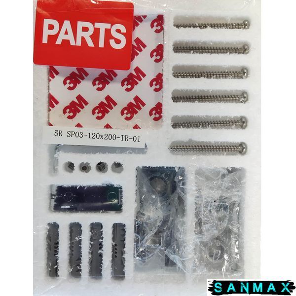 Душова перегородка Koer SR SP03-120x200-TR-01 Walk-In прозоре скло Easy Clean 8мм, хром (KR5398) KR5398 фото