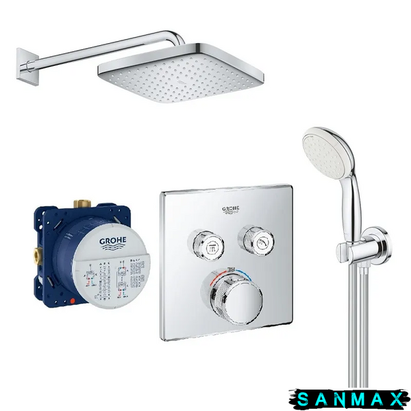 Душовий комплект із New Tempesta 250 Grohe Grohtherm SmartControl UA26415SC1 (UA26415SC1) UA26415SC1 фото