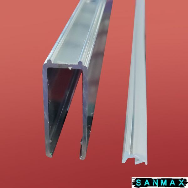 Душова перегородка Koer SR SP03-120x200-TR-01 Walk-In прозоре скло Easy Clean 8мм, хром (KR5398) KR5398 фото