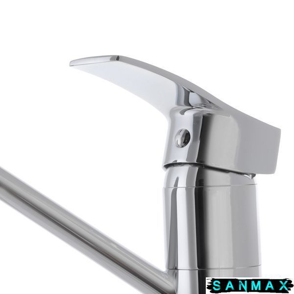 Змішувач для умивальника на гайці Haiba Onix 555 (15 см) (HB0324) HB0324 фото