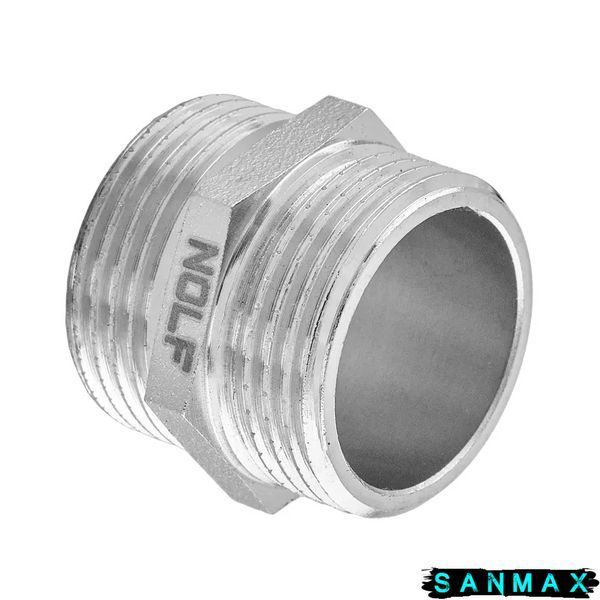 Ніпель нікельований 3/4 Nolf Nfc.N08-N (NF3079) NF3079 фото