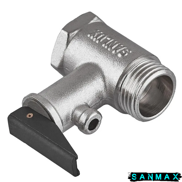 Запобіжний клапан для бойлера Sanlux 190-R 1/2M-1/2F (з ручкою) (SL2908) SL2908 фото