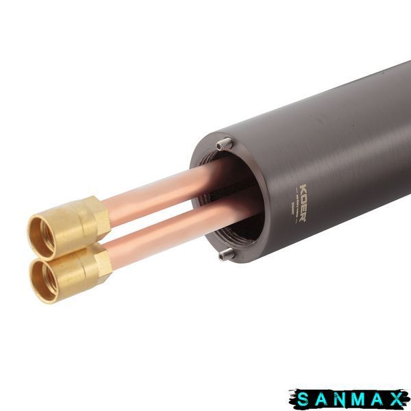 Змішувач для умивальника Koer KB-11028-07 Високий Графіт (KR5296) KR5296 фото