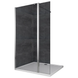 Душова перегородка Koer SR SP03-120x200-TR-01 Walk-In прозоре скло Easy Clean 8мм, хром (KR5398) KR5398 фото 1