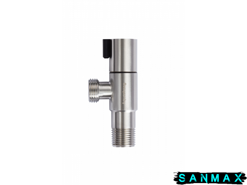 Кран приладовий Aquastrong R1 M1/2 х M3/4 Нерж (R103) R103 фото