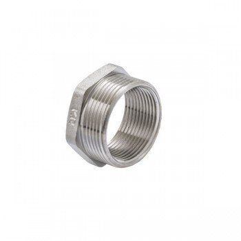 Футорка нікельована 1 1/4x1 1/2 Koer KF.F1216 (KR3334) KR3334 фото