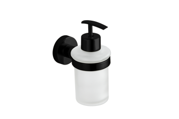 Дозатор для миючого засобу Vbi Uranus Чорний Vbi-040406BL фото