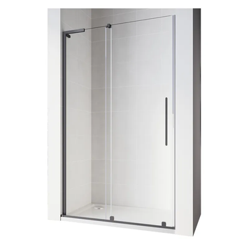 Двері у нішу Walk-In розсувні Koer SR SD07-120x200-L-TR-07 прозоре скло Easy Clean 8мм Графіт (KR5688) KR5688 фото