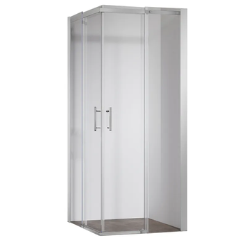 Душова кабіна без піддону Koer SR SC03-90x90x200-TR-02 прозоре скло Easy Clean 6мм SS Color (KR5680) KR5680 фото