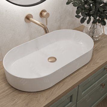 Умивальник накладний Vbi Verona 70 Білий VBI-011302 фото