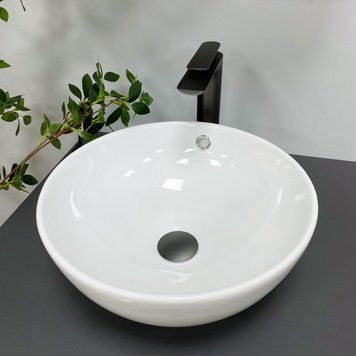 Умивальник (раковина) VBI BRUNICO WHITE накладний VBI-015200 фото