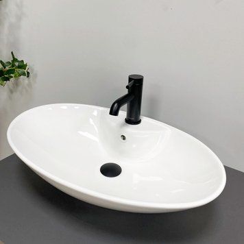 Умивальник накладний Vbi Carovilli Білий VBI-015504 фото
