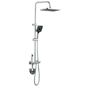 Душова система зі змішувачем Mixxus Premium Marlin 009-J з кнопкою перемикання, 4 режими (MI6830) MI6830 фото