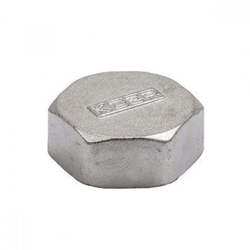 Заглушка нікельована 1 внутрішня Koer KF.P10F (KR5198) KR5198 фото