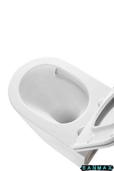 Унітаз підвісний Mixxus Premium Bevel-0301-T3 515x355x365mm, система змиву Tornado 3.0 (MP6472) MP6472 фото