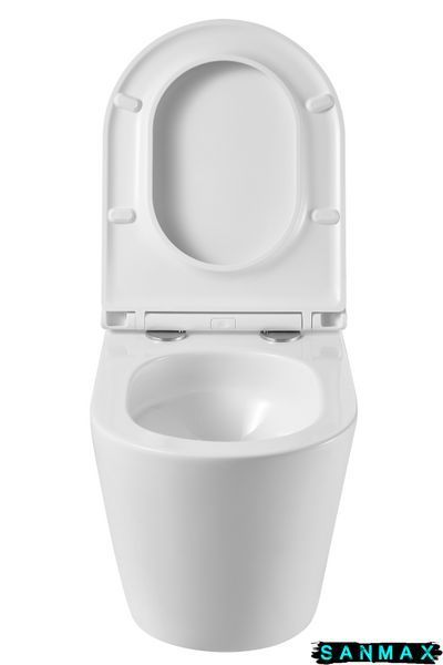 Унітаз підвісний Mixxus Premium Bevel-0301-T3 515x355x365mm, система змиву Tornado 3.0 (MP6472) MP6472 фото