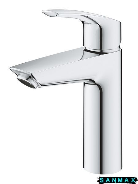 Одноважільний змішувач для умивальника M-Size Grohe Eurosmart New з натискним донним клапаном (23923003) 23923003 фото