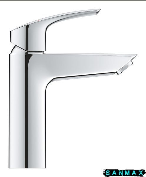 Одноважільний змішувач для умивальника M-Size Grohe Eurosmart New з натискним донним клапаном (23923003) 23923003 фото