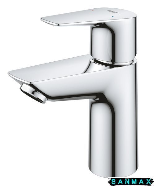 Одноважільний змішувач для умивальника без донного клапана S-Size Grohe BauEdge New (23330001) 23330001 фото