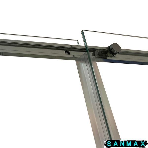 Душова кабіна без піддону Koer SR SC03-90x90x200-TR-02 прозоре скло Easy Clean 6мм SS Color (KR5680) KR5680 фото