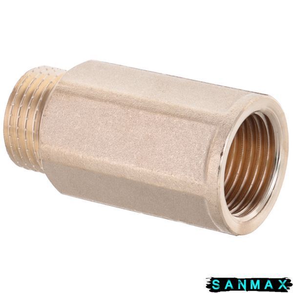 Подовжувач латунний 1/2-40мм Koer WM.E06-40.WN (KR3013) KR3013 фото