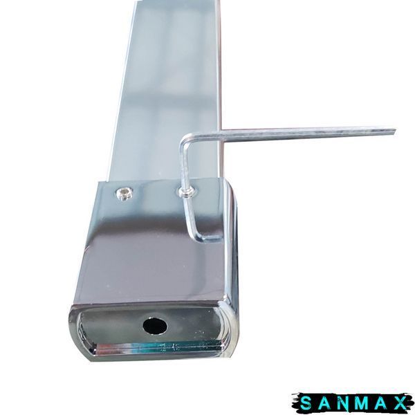 Душова перегородка Koer SR SP03-30x200-TR-01 Walk-In (рух.част) прозоре скло Easy Clean 8мм, хром (KR5399) KR5399 фото